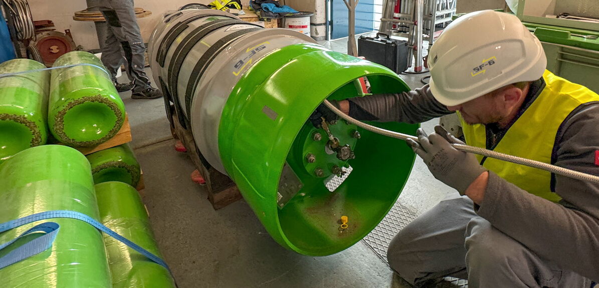 600 Liter SF6-Gas Tank für gebrauchtes SF6 Gas 600 Liter SF6-Gas Tank für gebrauchtes SF6 Gas